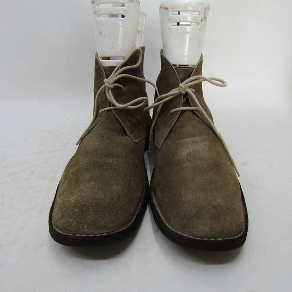 Florentini Baker Mens Size 9.5 Brown Suede Lace Up Dress Shoes main image 5